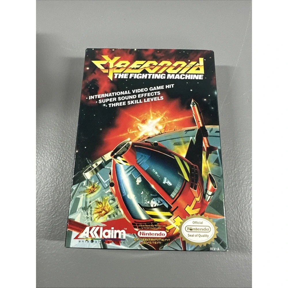 Cybernoid: The Fighting Machine‎ NES Nintendo Complete CIB Gold Seal